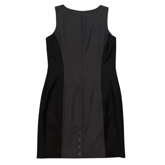 rag & bone Sheath Wool Suit Dress two Tone Color Block Professional Lined sz 10 - Picture 3 of 15